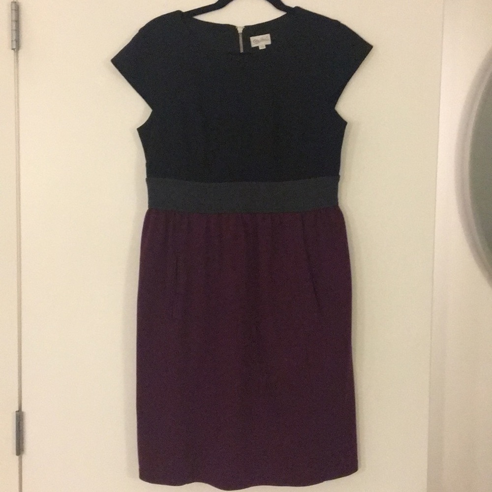 Oleg Cassini Colorblock Dress